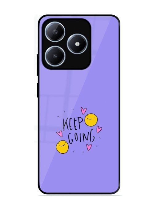 Smiling Through It All Glossy Soft Edge Case for Realme C63 (4G)