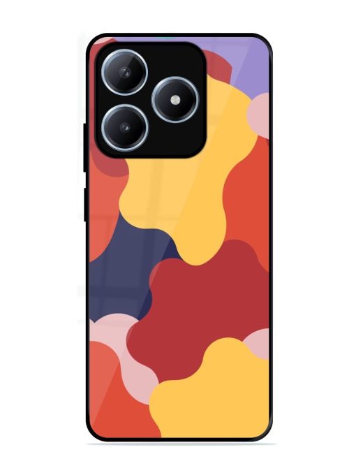 Gooey Color Chaos Glossy Soft Edge Case for Realme C63 (4G)