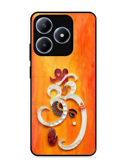 Ganesha In Quilling Art Glossy Soft Edge Case for Realme C63 (4G)