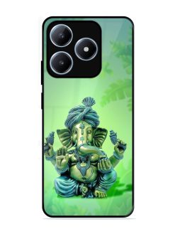 Ganesha, The Remover Of Obstacles Glossy Soft Edge Case for Realme C63 (4G)