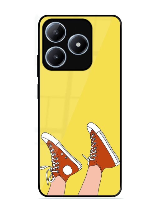 Kicking Back Glossy Soft Edge Case for Realme C63 (4G)
