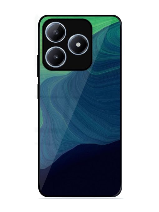 Oceanic Dreams Glossy Soft Edge Case for Realme C63 (4G)