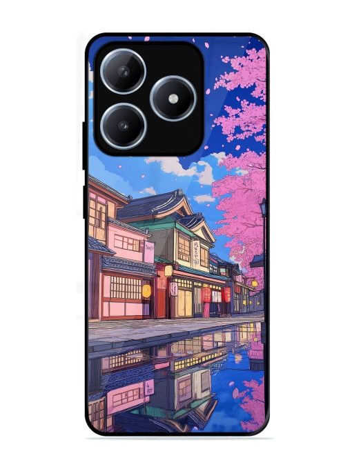 Tranquil Reflections Glossy Soft Edge Case for Realme C63 (4G)