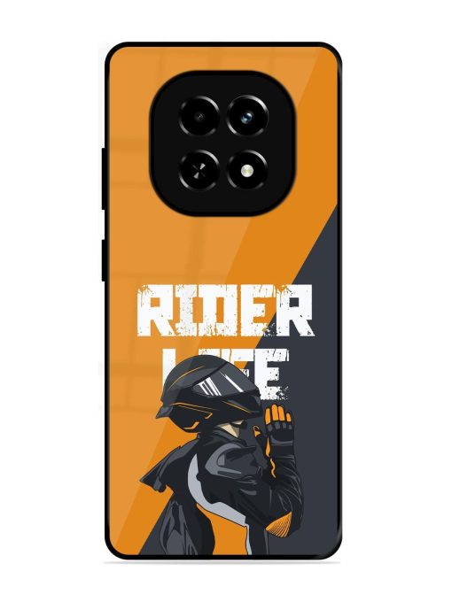 Ride Never Ends Glossy Soft Edge Case for Realme C63 (5G)