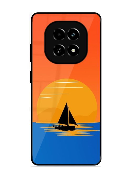 Sunset Sail Glossy Soft Edge Case for Realme C63 (5G)