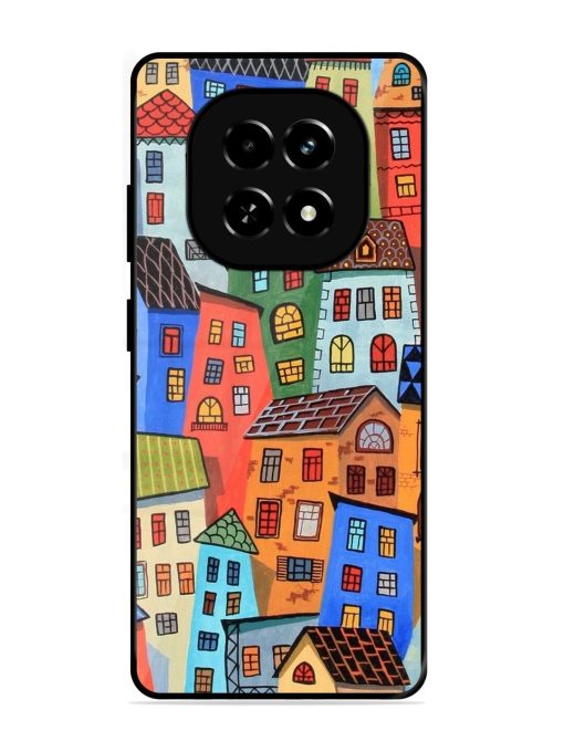 Rainbow House Glossy Soft Edge Case for Realme C63 (5G)