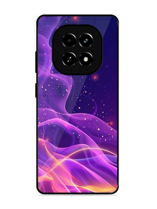 Cosmic Currents Glossy Soft Edge Case for Realme C63 (5G)