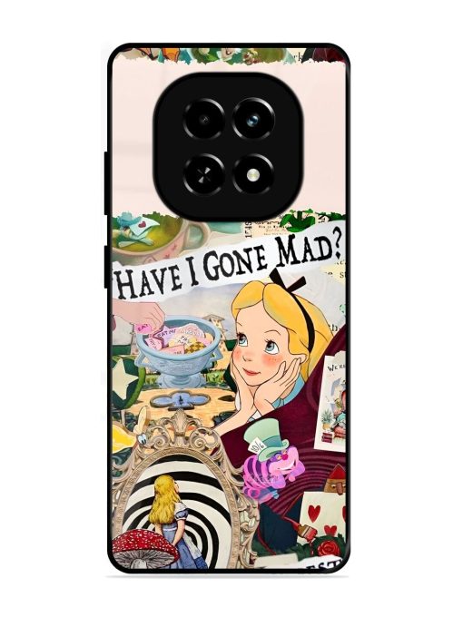 Mad Hatter'S Collage Glossy Soft Edge Case for Realme C63 (5G)