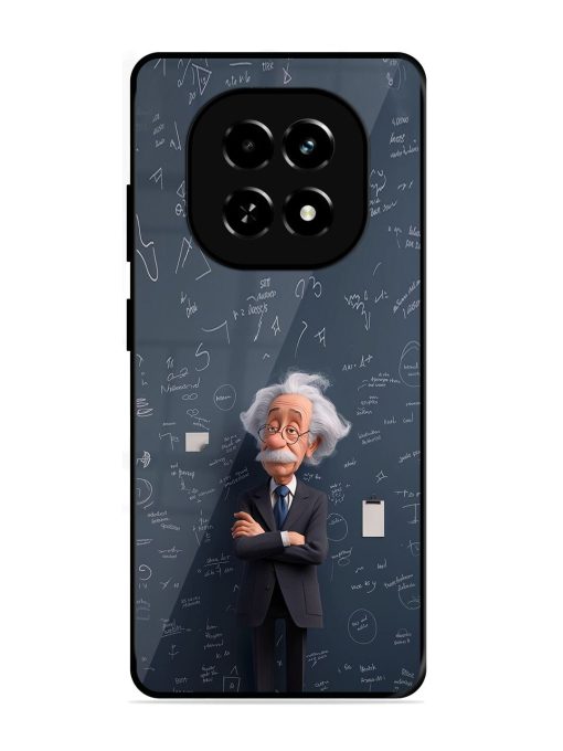 Albert Einstein Glossy Soft Edge Case for Realme C63 (5G)