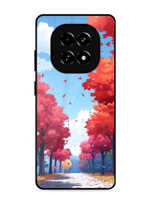 Autumn'S Embrace Glossy Soft Edge Case for Realme C63 (5G)