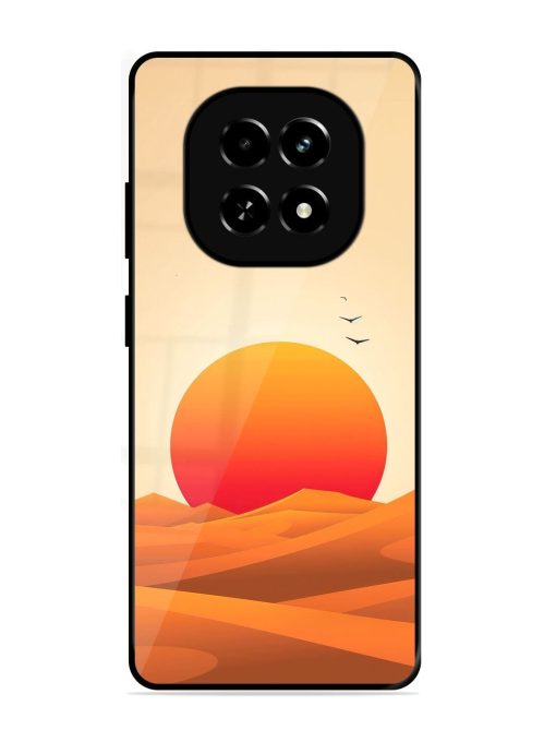 Desert Sunset Glossy Soft Edge Case for Realme C63 (5G)