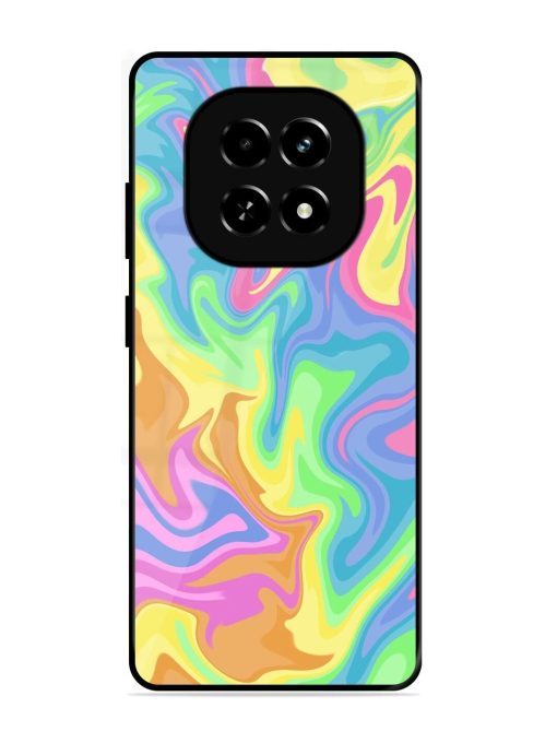 Whimsical Swirl Glossy Soft Edge Case for Realme C63 (5G)