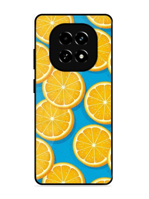 Citrus Symphony Glossy Soft Edge Case for Realme C63 (5G)