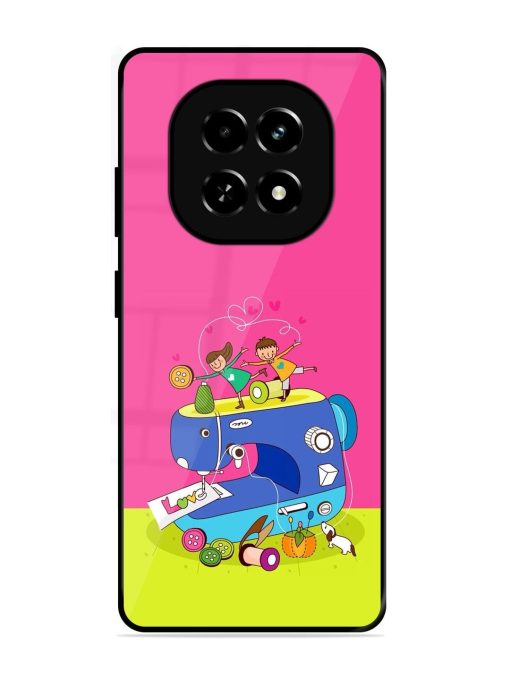 Sew Cute Glossy Soft Edge Case for Realme C63 (5G)