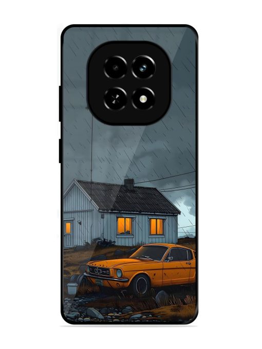 Rainy Day Retreat Glossy Soft Edge Case for Realme C63 (5G)