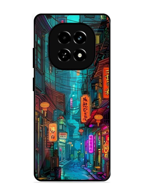 Neon Nightscape Glossy Soft Edge Case for Realme C63 (5G)