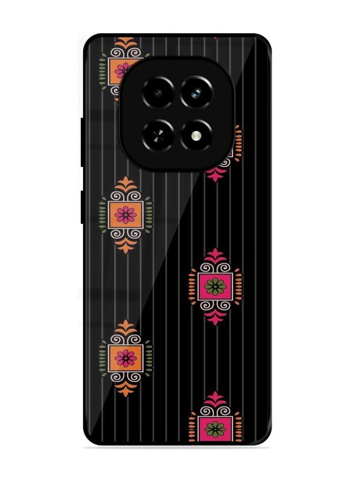 Ornate Elegance Glossy Soft Edge Case for Realme C63 (5G)