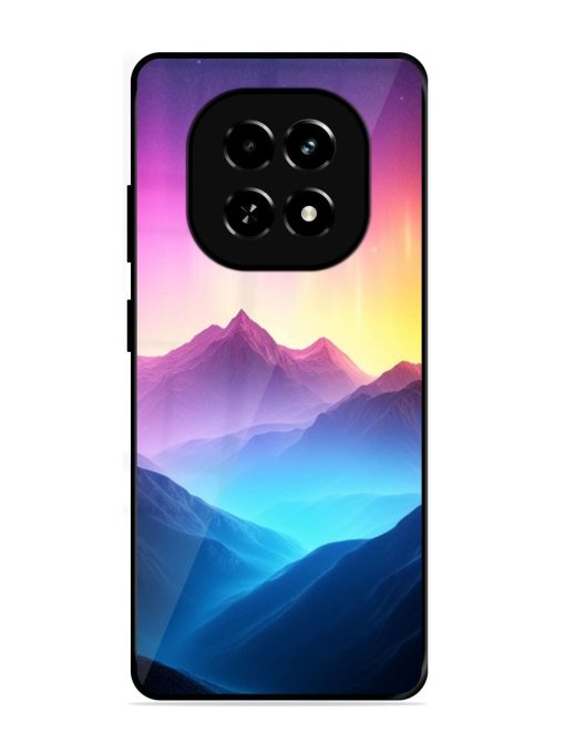 Cosmic Mountains Glossy Soft Edge Case for Realme C63 (5G)