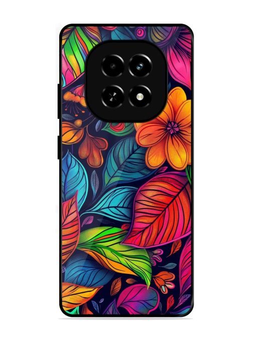 Rainbow Of Blooms Glossy Soft Edge Case for Realme C63 (5G)