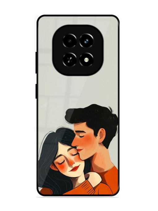 Craft Couples Glossy Soft Edge Case for Realme C63 (5G)