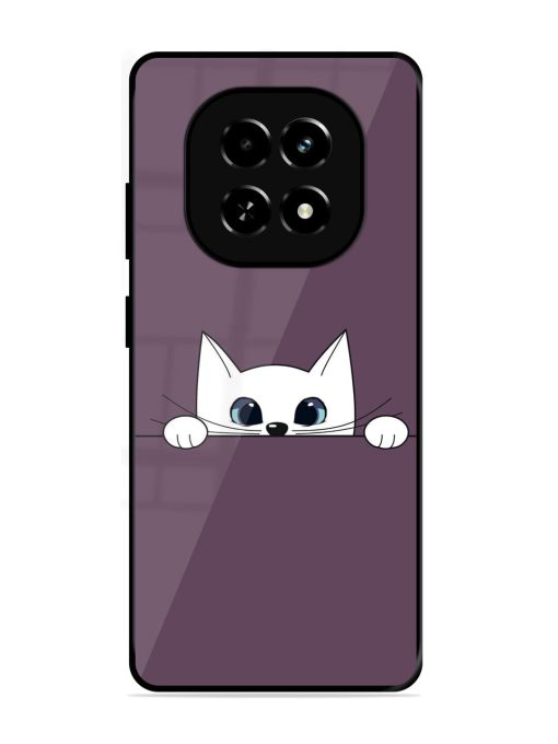 Peek-A-Boo Kitty Glossy Soft Edge Case for Realme C63 (5G)