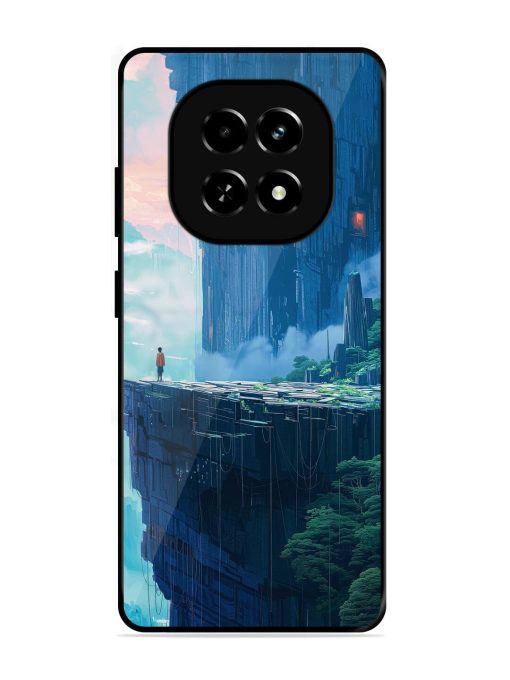 Solitude In The Sky Glossy Soft Edge Case for Realme C63 (5G)