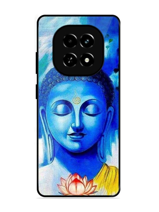 Serene Buddha With Lotus Glossy Soft Edge Case for Realme C63 (5G)