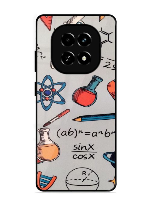 Science Doodle Delight Glossy Soft Edge Case for Realme C63 (5G)