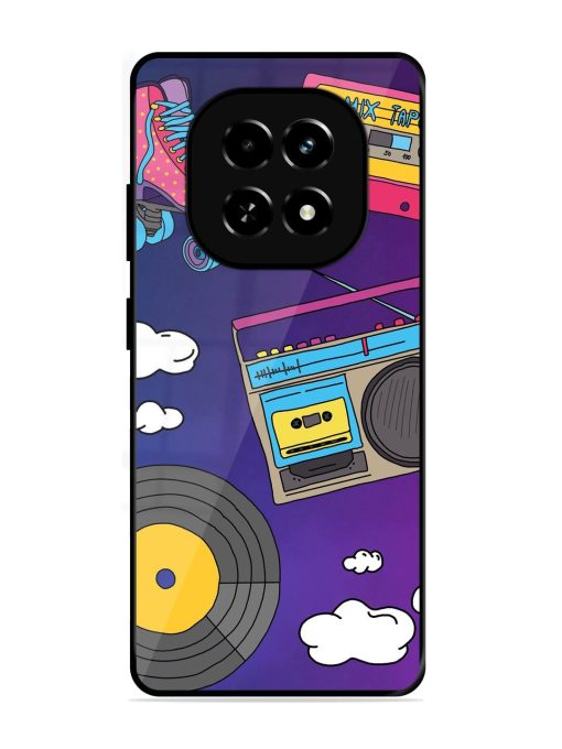 Retro Vibes Glossy Soft Edge Case for Realme C63 (5G)