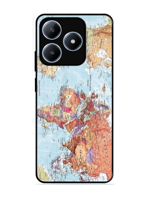 Our Blue Marble Glossy Soft Edge Case for Realme Narzo N63