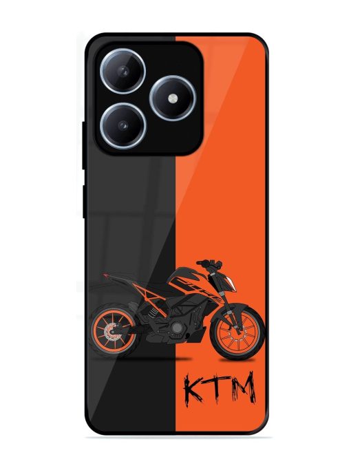 Orange Beast Glossy Soft Edge Case for Realme Narzo N63