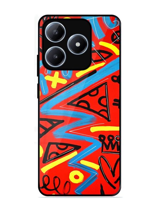 Groovy Garden Glossy Soft Edge Case for Realme Narzo N63