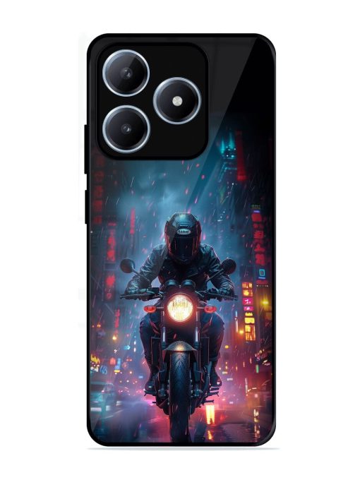 Neon Nights Glossy Soft Edge Case for Realme Narzo N63