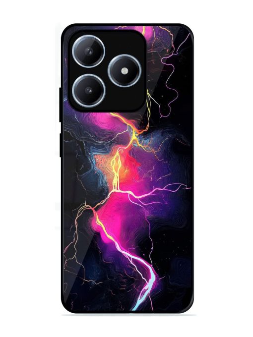 Electric Dreams Glossy Soft Edge Case for Realme Narzo N63