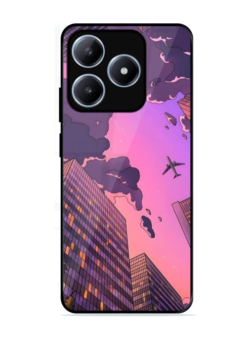 Urban Twilight Glossy Soft Edge Case for Realme Narzo N63