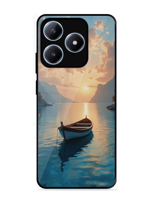 Serene Sunset Glossy Soft Edge Case for Realme Narzo N63