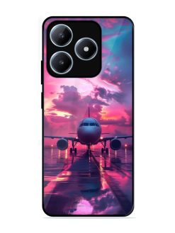 Neon Runway Glossy Soft Edge Case for Realme Narzo N63