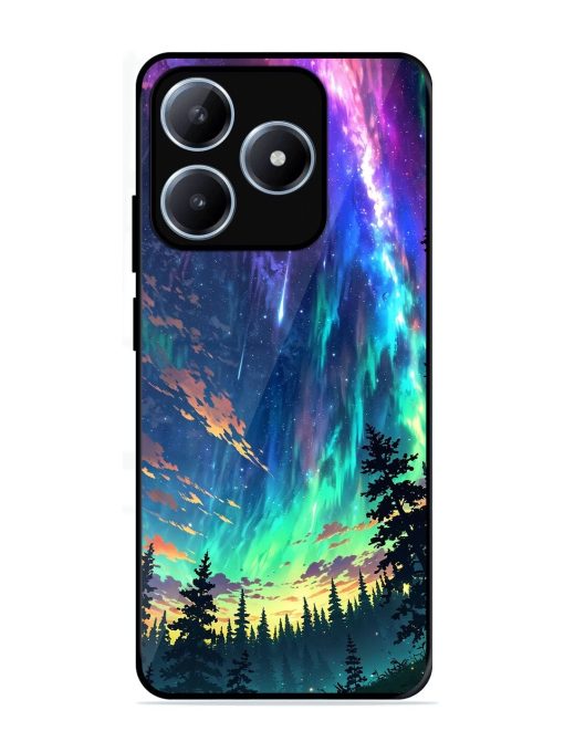 Cosmic Canvas Glossy Soft Edge Case for Realme Narzo N63