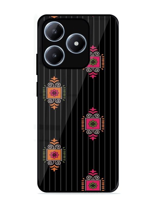 Ornate Elegance Glossy Soft Edge Case for Realme Narzo N63