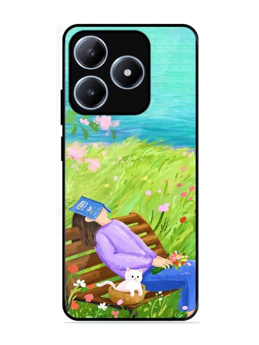 Seat Alone Glossy Soft Edge Case for Realme Narzo N63