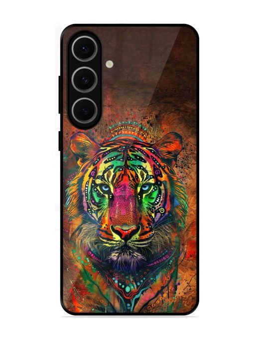 Cosmic Tiger Glossy Soft Edge Case for Samsung Galaxy S24 Fe (5G)