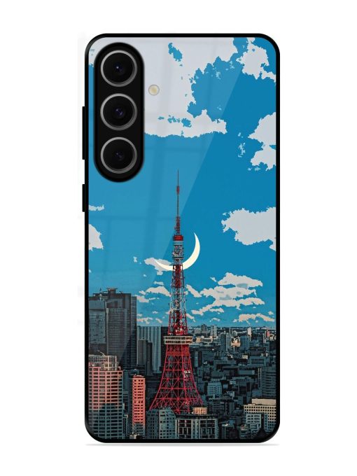 Tokyo Twilight Glossy Soft Edge Case for Samsung Galaxy S24 Fe (5G)