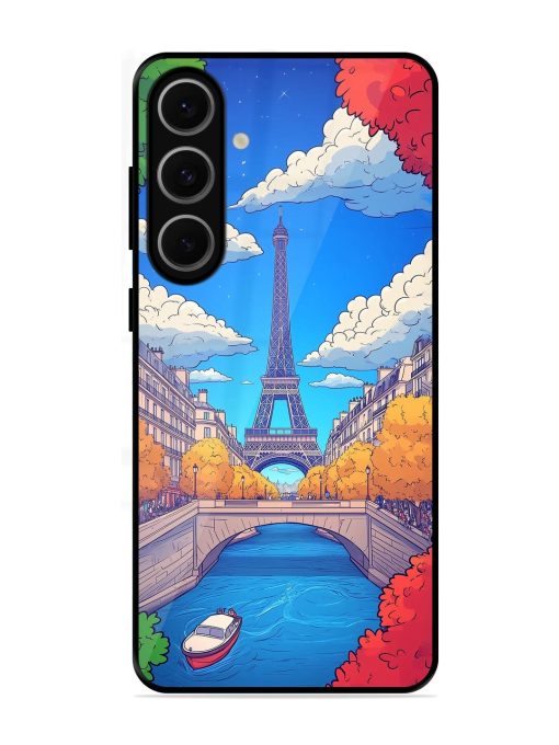 Parisian Panorama Glossy Soft Edge Case for Samsung Galaxy S24 Fe (5G)