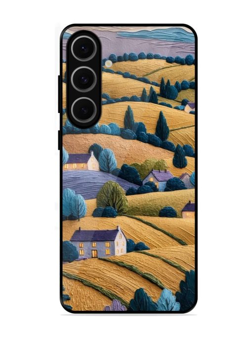 Rolling Hilltop Haven Glossy Soft Edge Case for Samsung Galaxy S24 Fe (5G)