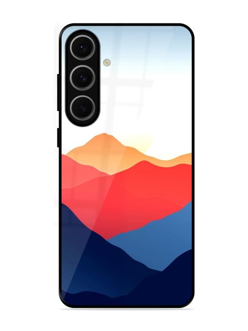 Sunset Peaks Glossy Soft Edge Case for Samsung Galaxy S24 Fe (5G)