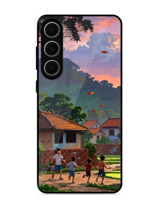 Sunset Play Glossy Soft Edge Case for Samsung Galaxy S24 Fe (5G)