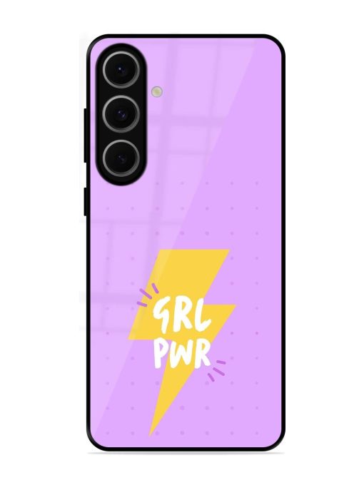 Girl Power Spark Glossy Soft Edge Case for Samsung Galaxy S24 Fe (5G)
