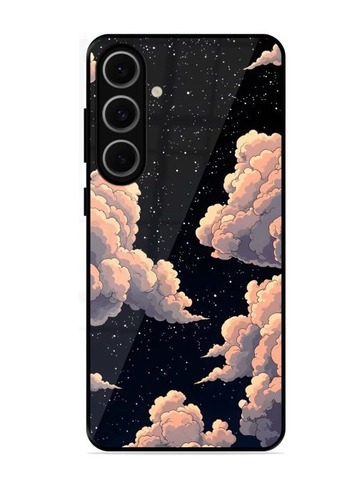 Starry Night Dreams Glossy Soft Edge Case for Samsung Galaxy S24 Fe (5G)