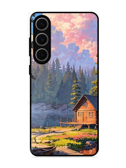 Lakeside Serenity Glossy Soft Edge Case for Samsung Galaxy S24 Fe (5G)