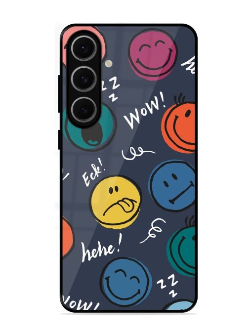 Emoticon Parade Glossy Soft Edge Case for Samsung Galaxy S24 Fe (5G)